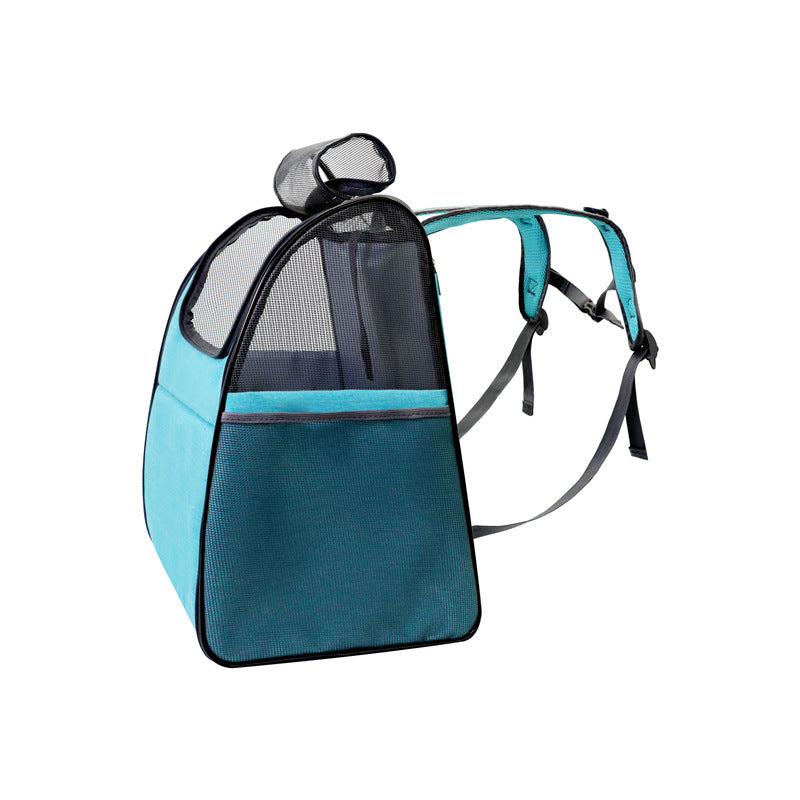 Discover the Ultimate Comfort for Your Furry Friend with the Mesh Foldable Space Capsule Pet Bag